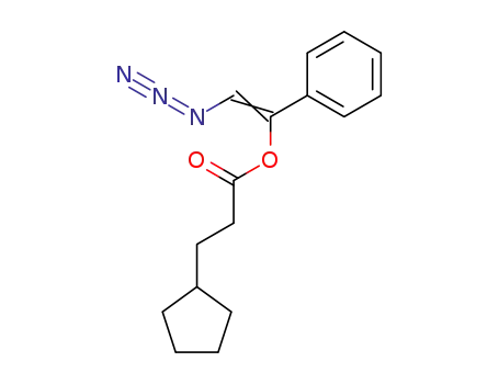 2-azido-1-phenylvinyl 3-cyclopentylpropionate