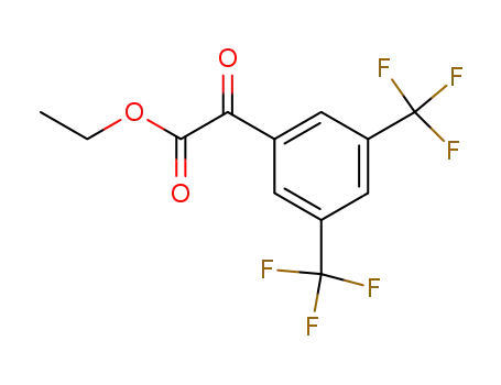 Molecular Structure of 402568-10-9 (ETHYL 2-[3,5-BIS(TRIFLUOROMETHYL)PHENYL]-2-OXOACETATE)