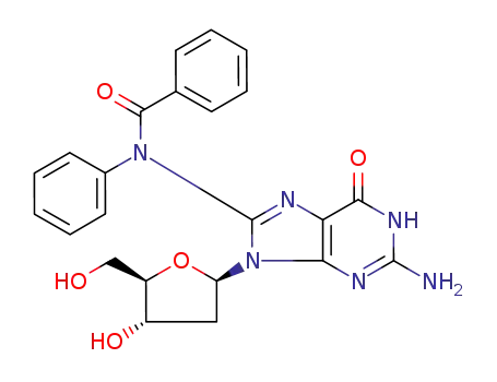 N-(Benzoyl)-N-(deoxyguanosin-8-yl)aniline