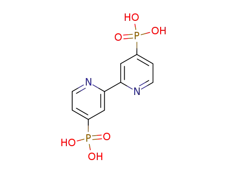 Molecular Structure of 194800-56-1 (4,4'-BIS(DIHYDROXYPHOSPHORYL)-2,2'-BIPYRIDINE)
