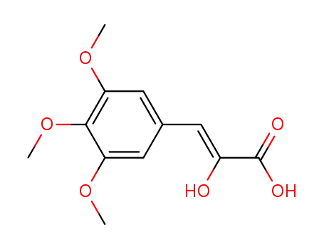 2-Propenoic acid, 2-hydroxy-3-(3,4,5-trimethoxyphenyl)-