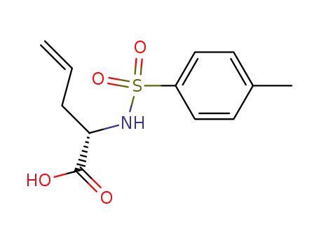 Molecular Structure of 110579-31-2 ((2S)-N-para-toluenesulfonylvinylglycine)