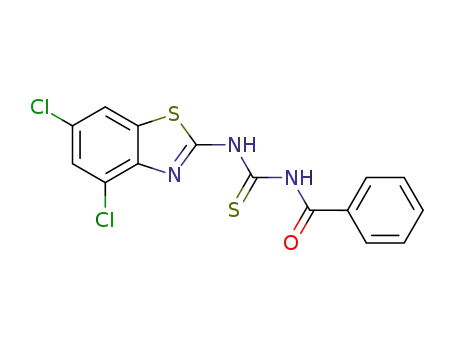 1-Benzoyl-3-(4,6-dichlorobenzothiazol-2-yl)thiourea