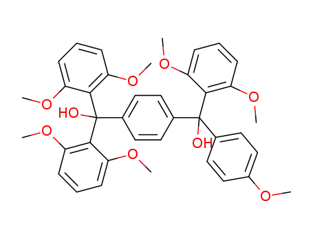 α,α,α'-tris(2,6-dimethoxyphenyl)-α'-(4-methoxyphenyl)-1,4-benzenedimethanol