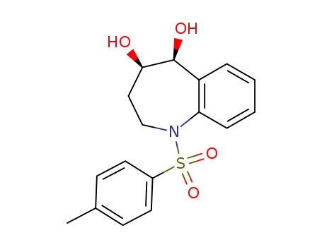 (4R,5S)-4,5-dihydroxy-1-(p-toluenesulfonyl)-2,3,4,5-tetrahydro-1H-1-benzazepine