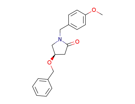 2-Pyrrolidinone, 1-[(4-methoxyphenyl)methyl]-4-(phenylmethoxy)-, (4R)-