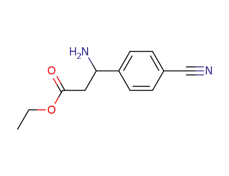 ethyl (+/-)-3-amino-3-(4-cyanophenyl)propanoate