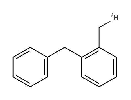 Molecular Structure of 716-78-9 (1-benzyl-2-(deuteriomethyl)benzene)
