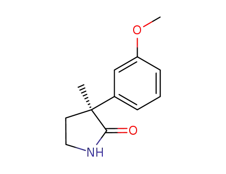 (S)-3-(3-Methoxy-phenyl)-3-methyl-pyrrolidin-2-one