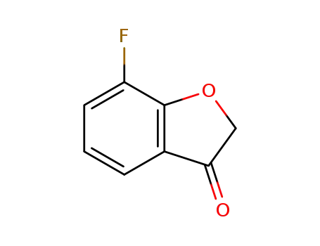 Molecular Structure of 939759-27-0 (3(2H)-Benzofuranone,  7-fluoro-)