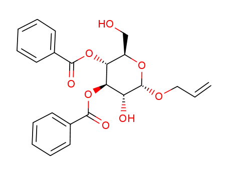 allyl 3,4-di-O-benzoyl-α-D-glucopyranoside