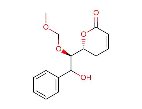 (R)-6-((R)-2-Hydroxy-1-methoxymethoxy-2-phenyl-ethyl)-5,6-dihydro-pyran-2-one