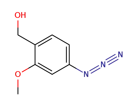 Benzenemethanol, 4-azido-2-methoxy-