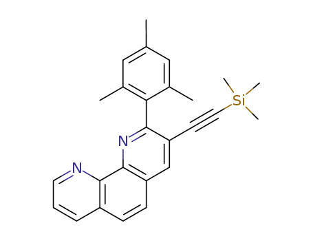 2-(2,4,6-Trimethylphenyl)-3-(trimethylsilanylethynyl)-[1,10]phenanthroline
