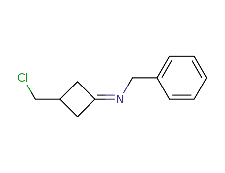 Molecular Structure of 463961-46-8 (N-[3-(chloromethyl)-1-cyclobutylidene]benzylamine)