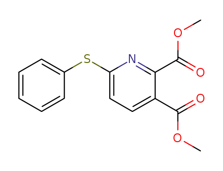 6-phenylthiopyridine-2,3-dicarboxylic acid dimethyl ester