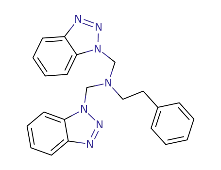 N,N-bis(benzotriazol-1-ylmethyl)phenylethylamine