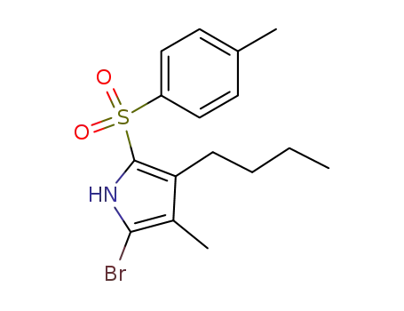 5-bromo-3-n-butyl-4-methyl-2-p-toluenesulfonylpyrrole