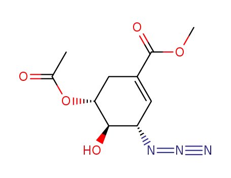 methyl (3S,4R,5R)-5-acetoxy-3-azido-4-hydroxycyclohex-1-ene-1-carboxylate