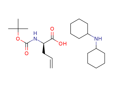 N-cyclohexylcyclohexanamine,(2R)-2-[(2-methylpropan-2-yl)oxycarbonylamino]pent-4-enoic acid