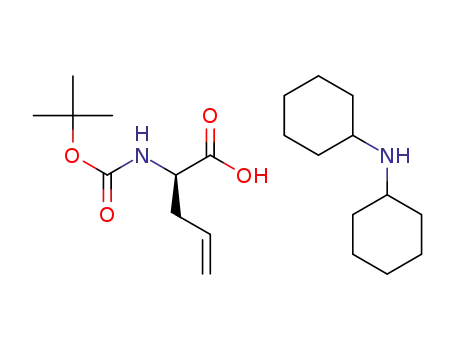Molecular Structure of 221352-64-3 (BOC-D-ALLYLGLYCINE DCHA SALT)