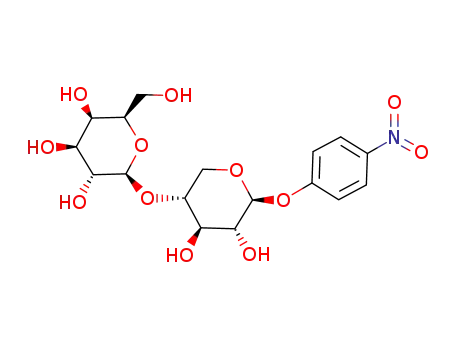 p-nitrophenyl O-β-D-galactopyranosyl-(1->4)-β-D-xylopyranoside