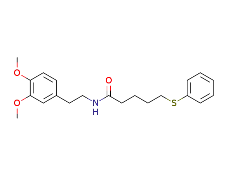 N-[2-(3,4-dimethoxyphenyl)ethyl]-5-(phenylsulfanyl)pentanamide