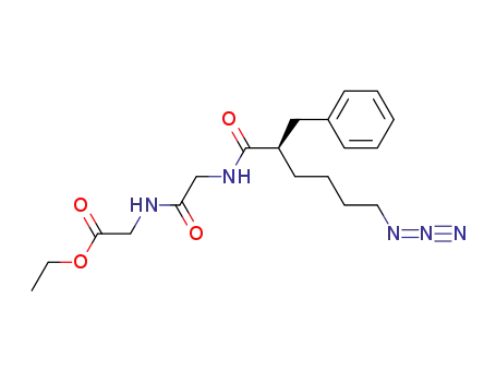 (2R)-6-azido-2-benzylhexanoyl-glycyl-glycine ethyl ester