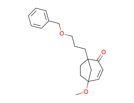1-(3-benzyloxypropyl)-5-methoxybicyclo[3.2.1]oct-3-en-2-one