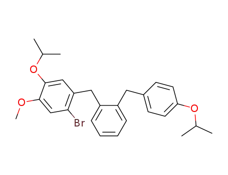 1-bromo-4-isopropoxy-2-[2-(4-isopropoxybenzyl)-benzyl]-5-methoxybenzene