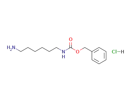 Molecular Structure of 78618-06-1 (BENZYL N-(6-AMINOHEXYL)CARBAMATE HYDROCHLORIDE)