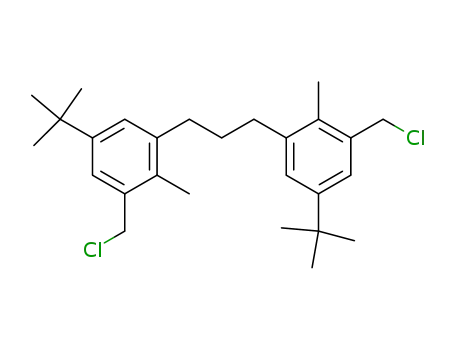 1,3-bis(5-tert-butyl-3-chloromethyl-2-methylphenyl)propane
