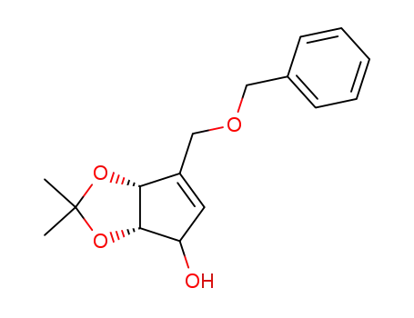 (4R,5S)-(-)-3-[(benzyloxy)methyl]-4,5-O-isopropylidene-2-cyclopenten-1-ol