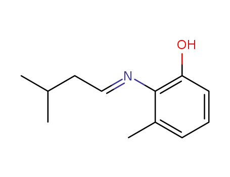 Phenol, 3-methyl-2-[(E)-(3-methylbutylidene)amino]-