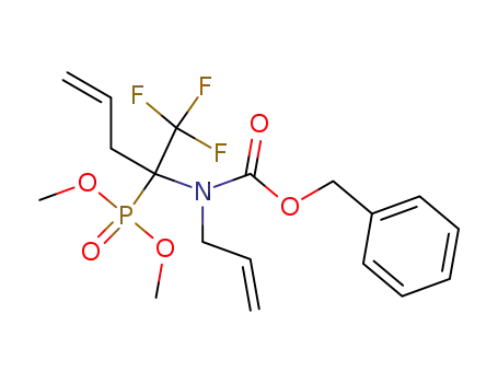 Carbamic acid,
[1-(dimethoxyphosphinyl)-1-(trifluoromethyl)-3-butenyl]-2-propenyl-,
phenylmethyl ester