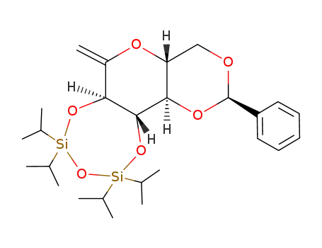 (1S,2R,4R,7R,10R)-12,12,14,14-tetraisopropyl-9-methylene-4-phenyl-3,5,8,11,13,15-hexaoxa-12,14-disilatricyclo[8.5.0.0<sup>2,7</sup>]pentadecane
