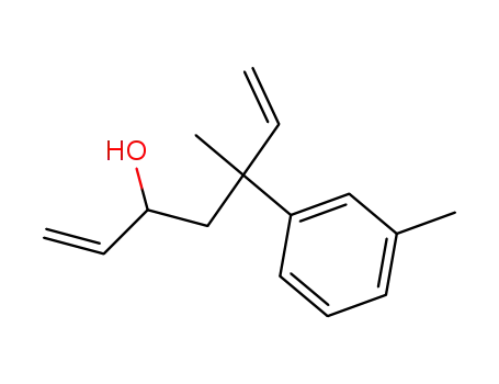 5-methyl-5-<i>m</i>-tolyl-hepta-1,6-dien-3-ol