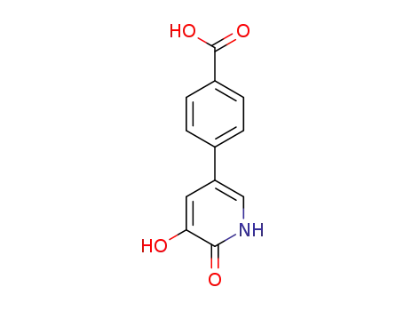 4-(5-hydroxy-6-oxo-1,6-dihydropyridin-3-yl)benzoic acid