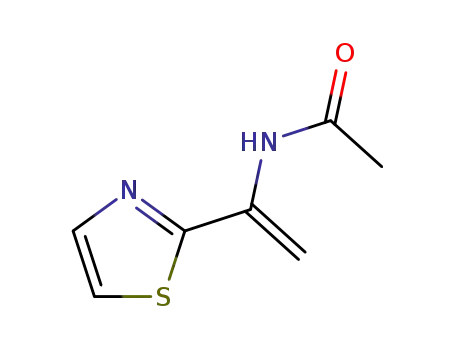 N-(1-thiazol-2-yl-vinyl)acetamide