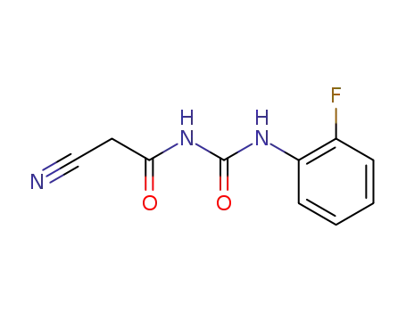 N-(2-Fluor-phenyl)-N'-cyanacetyl-harnstoff