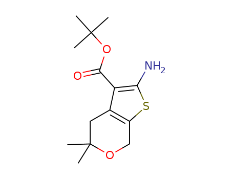 tert-butyl 2-aMino-5,5-diMethyl-5,7-dihydro-4H-thieno[2,3-c]pyran-3-carboxylate