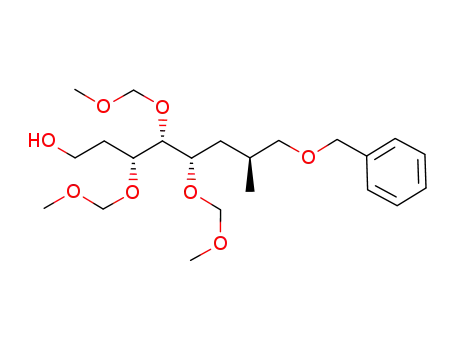 (3R,4R,5S,7S)-8-Benzyloxy-3,4,5-tris-methoxymethoxy-7-methyl-octan-1-ol