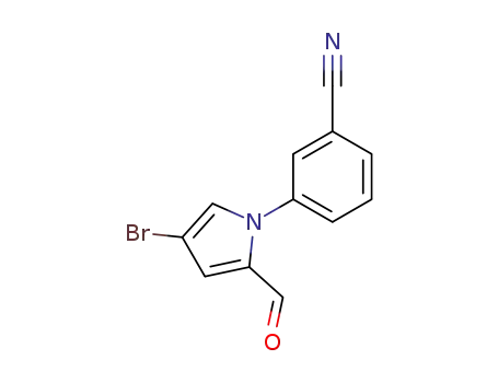 3-(4-bromo-2-formyl-1H-pyrrol-1-yl)Benzonitrile