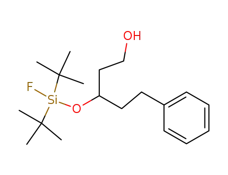 3-(di-tert-butyl-fluoro-silaniloxy)-5-phenyl-pentan-1-ol