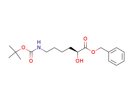 benzyl (2S)-6-(tert-butyloxycarbonylamino)-2-hydroxy-hexanoate