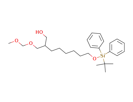 8-(<i>tert</i>-butyl-diphenyl-silanyloxy)-2-methoxymethoxymethyl-octan-1-ol