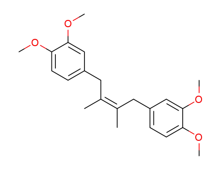 Benzene, 1,1'-[(2Z)-2,3-dimethyl-2-butene-1,4-diyl]bis[3,4-dimethoxy-
