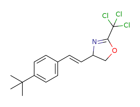 (E)-4-(4-(tert-butyl)styryl)-2-(trichloromethyl)-4,5-dihydrooxazole