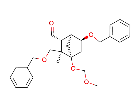 (1S,2R,3R,4R,6S)-6-Benzyloxy-3-benzyloxymethyl-4-methoxymethoxy-3-methyl-bicyclo[2.2.1]heptane-2-carbaldehyde
