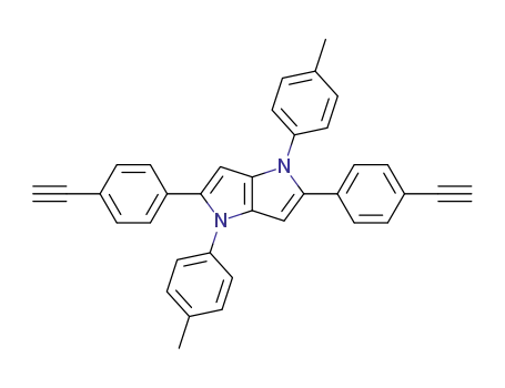 2,5-bis(4-ethynylphenyl)-1,4-di-(4-methylphenyl)-1,4-dihydropyrrolo[3,2-b]pyrrole